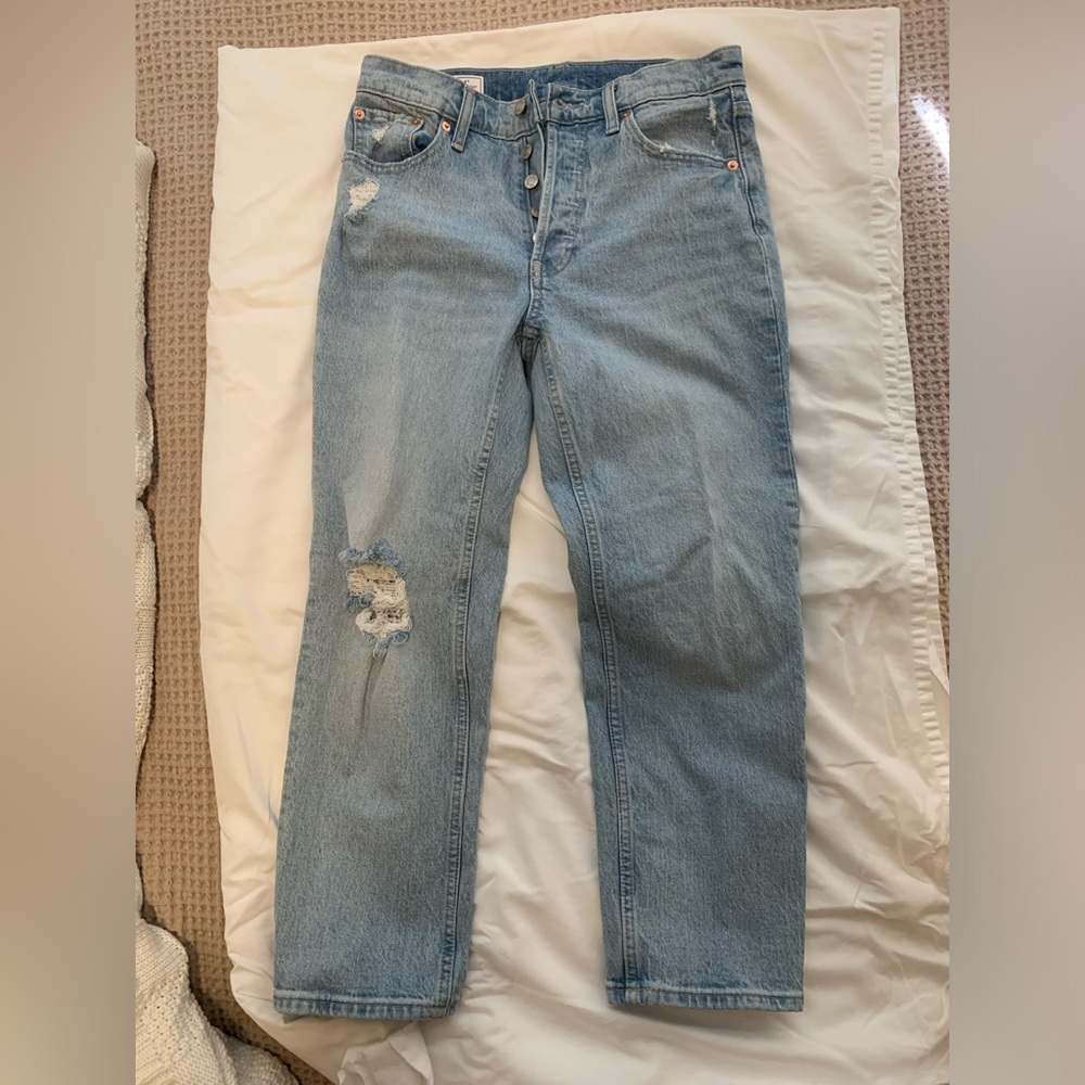 Gap Cheeky Straight High Rise jeans